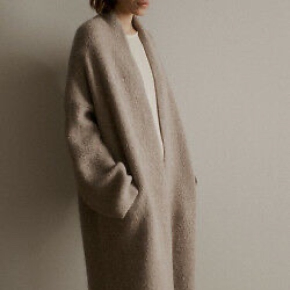 Lauren Manoogian long shawl cardigan in roan